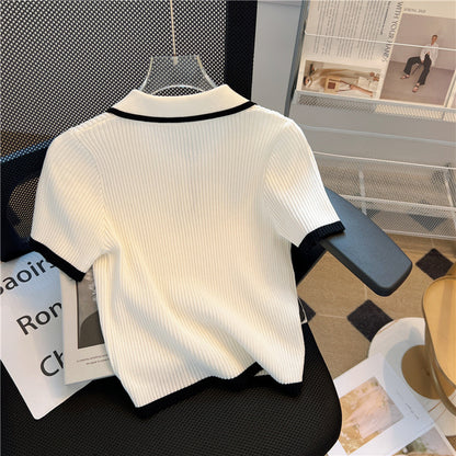 Versaille Örme Detaylı Polo T-Shirt